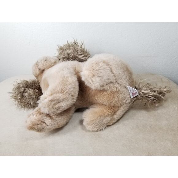 Cocker Spaniel Dog 1968 Stuffed Animal 11" America Wego Plush Animal Korea Vtg - Picture 11 of 13